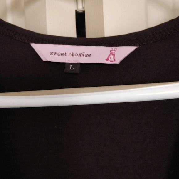 Chocolate Brown Dress, Size L - Picture 3 of 5